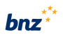 BNZ bank logo.